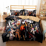 Anime One Piece Cosplay Bedding Duvet Cover Halloween Sheets Bed Set