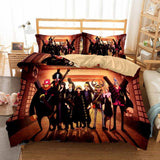 Anime One Piece Cosplay Bedding Duvet Cover Halloween Sheets Bed Set