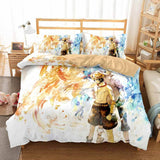 Anime One Piece Cosplay Bedding Duvet Cover Halloween Sheets Bed Set