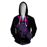 Arcane: League of Legends Hoodie Cosplay Sweater Halloween Costume
