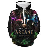 Arcane: League of Legends Cosplay Hoodie Sweater Halloween Costume