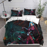 Arcane Season 1 Cosplay Bedding Sets Duvet Cover Halloween Comforter Sets