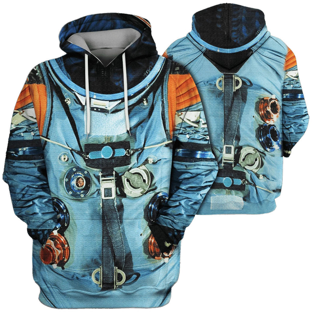 Armstrong Astronaut Space Suit Cosplay Hoodie Halloween Costume