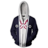 BFJmz Hokage Ninjia Jiraiya Gama Sennin 3D Printing Coat Zipper Coat Leisure Sports Sweater Autumn And Winter - bfjcosplayer