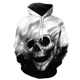 BFJmz Colorful Skull 3D Printing Coat Zipper Coat Leisure Sports Sweater  Autumn And Winter - bfjcosplayer