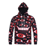 BFJmz Intensive Big Eyes 3D Printing Coat Zipper Coat Leisure Sports Sweater  Autumn And Winter - bfjcosplayer