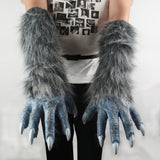Anime BEASTARS Legoshi The Wolf Costumes Face Helmet Gloves Tail Cosplay Animal Wolf Helmet Masquerade Costume Props