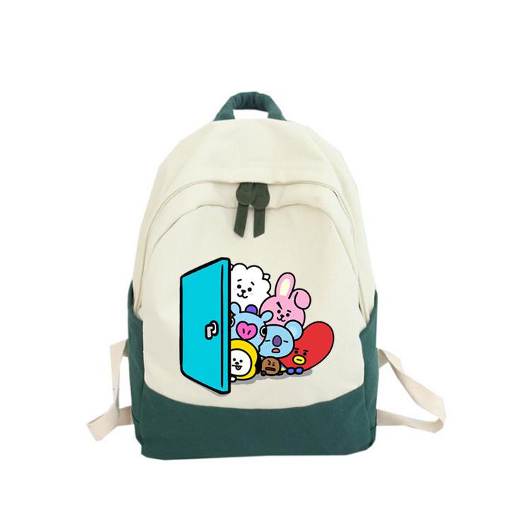BTS Bangtan Boys Backpack Schoolbag Unisex Cosplay Prop - bfjcosplayer