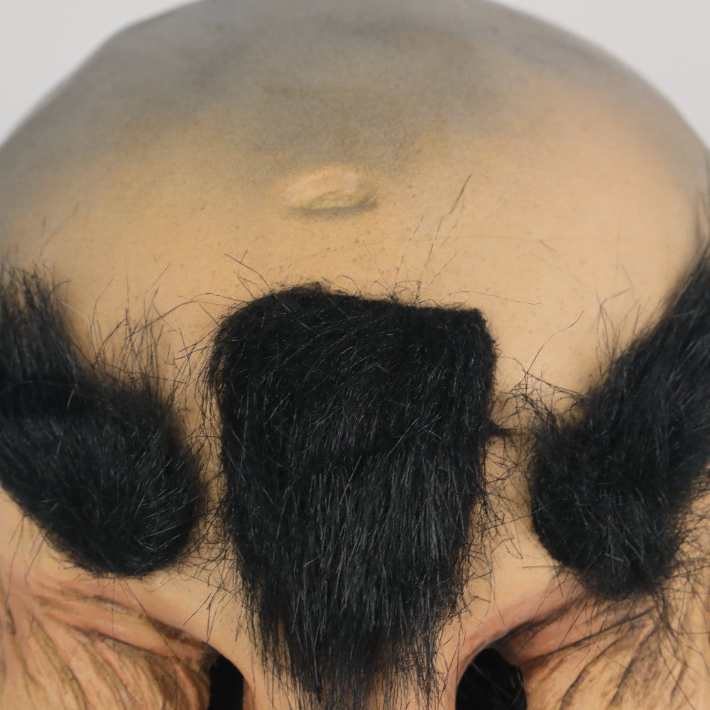 Bald Dick Face Big Nose Beard Penis Cosplay Latex Helmet Halloween Props