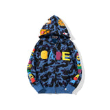 Bape Shark Cosplay Kids Hoodie Sweater Halloween Costume