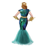 BFJFY Beautiful Iridescent Women Step Up Mermaid Sea Siren Cosplay Halloween Costume - bfjcosplayer