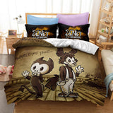 Bendy And The Ink Machine Bedding Set Cosplay Duvet Cover