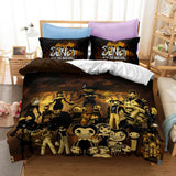 Bendy And The Ink Machine Bedding Set Cosplay Duvet Cover