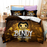 Bendy And The Ink Machine Bedding Set Cosplay Duvet Cover