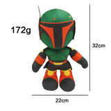 Boba Fett Cosplay Plush Toy Halloween Doll Props