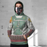 Boba Fett Hoodie Cosplay Sweater Halloween Costume