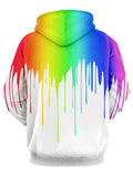 BFJmz Rainbow 3D Printing Coat Zipper Coat Leisure Sports Sweater  Autumn And Winter - bfjcosplayer