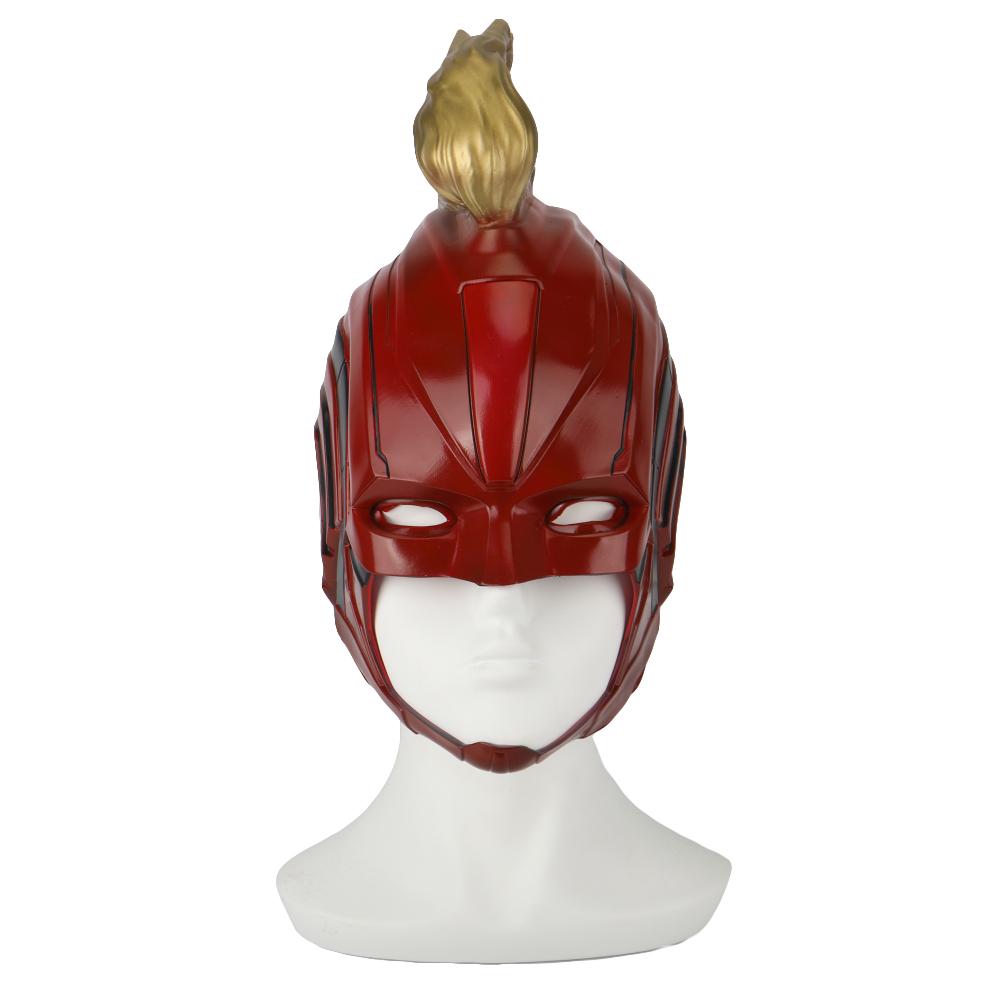 PVC Helmet Captain Marvel Carol Danvers Superohero Mask Women Cosplay Helmet Costume Halloween Party Prop - bfjcosplayer