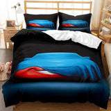 Cartoon Cars Cosplay Bedding Duvet Cover Halloween Sheets Bed Set