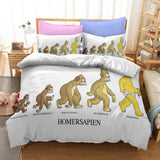 Cartoon The Simpsons Cosplay Bedding Set Duvet Cover Halloween Bed Sheets