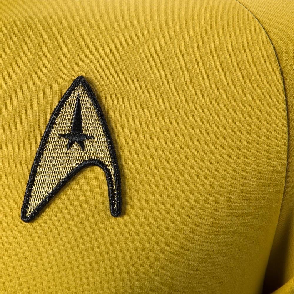 Cosplay Star Trek TOS The Original Series Kirk Shirt Uniform Costume Halloween Yellow Costume - bfjcosplayer