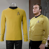 Fanrek Star Trek The Original Series Kirk Cosplay Uniform Halloween Costume