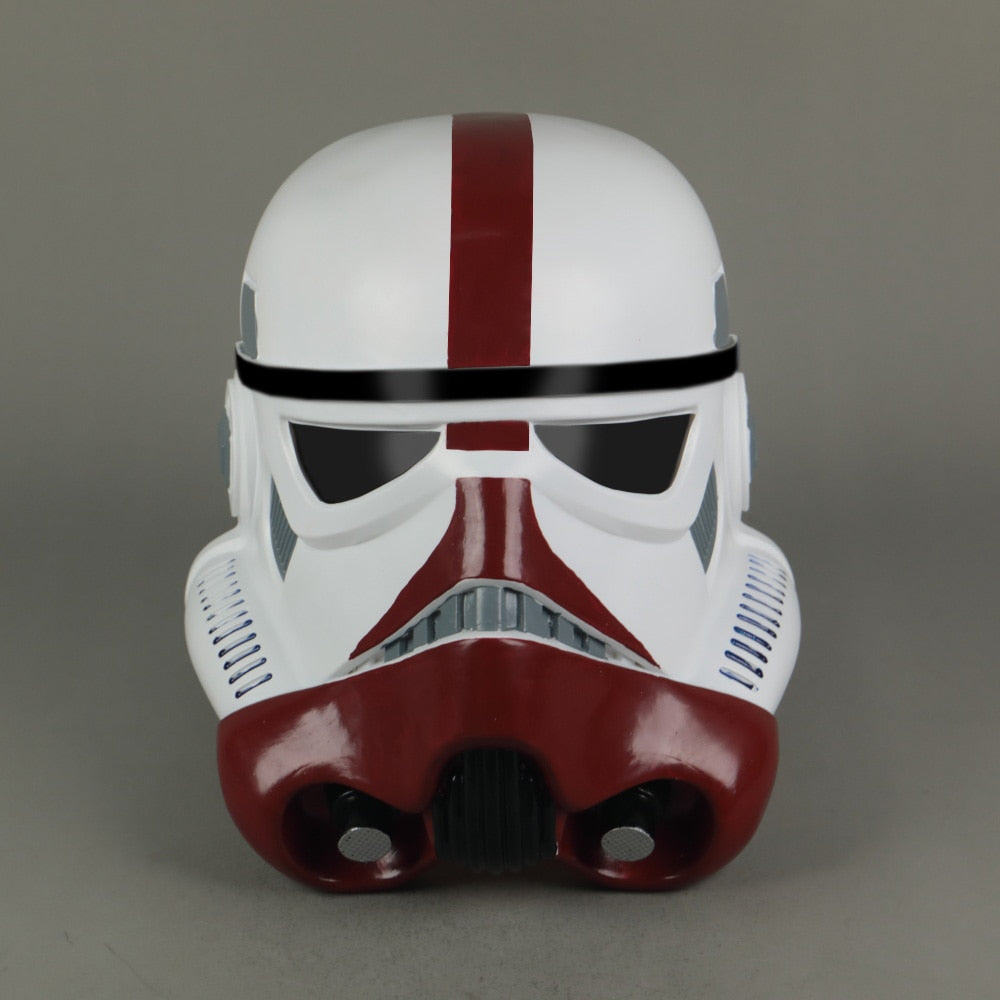 Cosplay Star Wars The Black Series Incinerator Stormtrooper Helmet PVC Mask Halloween Party Costume Prop
