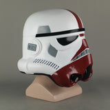 Cosplay Star Wars The Black Series Incinerator Stormtrooper Helmet PVC Mask Halloween Party Costume Prop