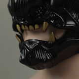 Cosplay Ghost of Tsushima Sakai Half Face Samurai helmet Halloween Party Prop