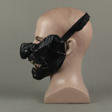Cosplay Ghost of Tsushima Sakai Half Face Samurai helmet Halloween Party Prop