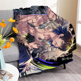 Demon Slayer Cosplay Flannel Blanket Room Decoration Throw