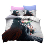 Demon Slayer Kamado Nezuko Bedding Set Cosplay Duvet Cover