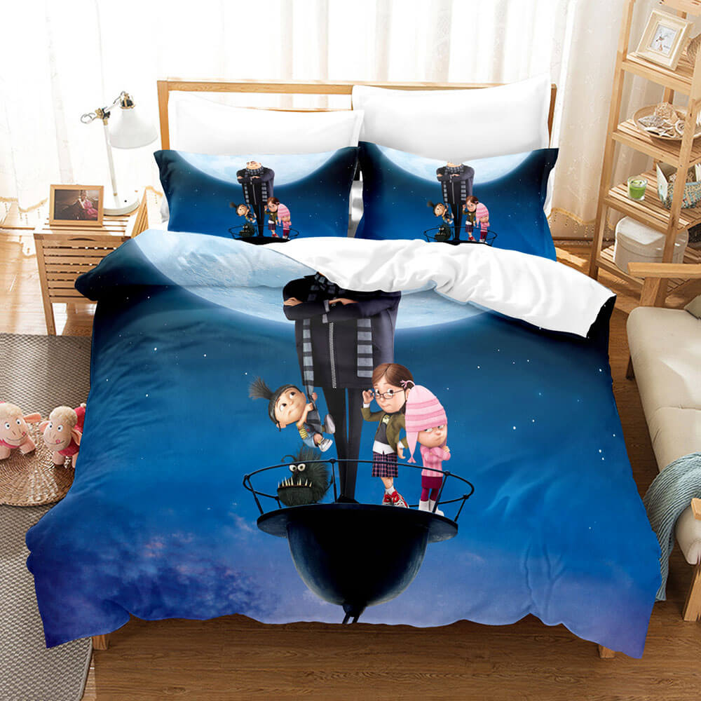 Despicable Me Cosplay Bedding Sets Duvet Cover Halloween Comforter Sets