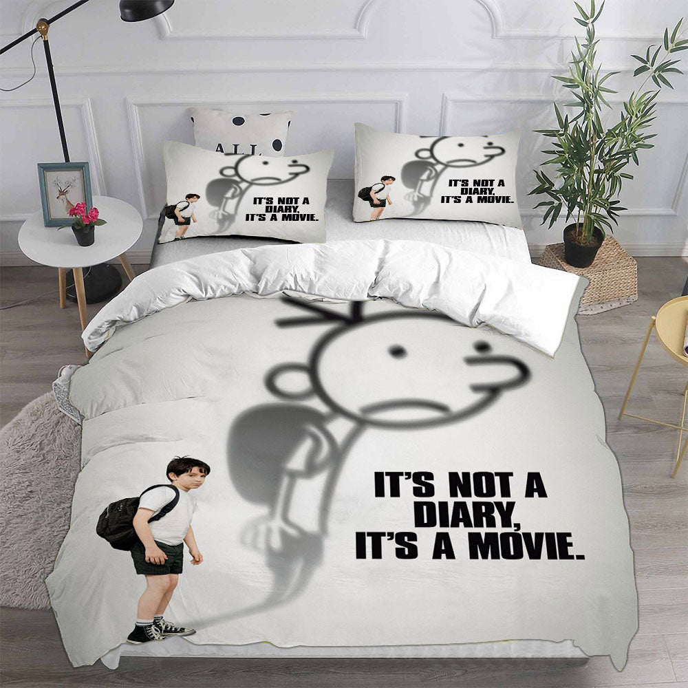 Diary of a Wimpy Kid Cosplay Bedding Sets Duvet Cover Halloween Comforter Sets
