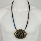 Doctor Strange LED Light Necklace Steve Eye of Agamotto Necklace Eyes Can Open Cosplay Props New - bfjcosplayer