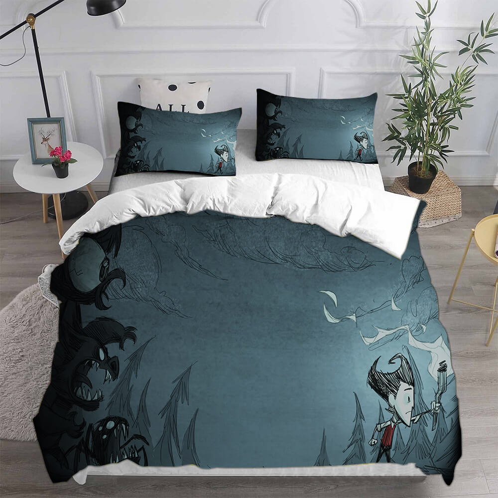 Don't Starve Cosplay Bedding Sets Duvet Cover Halloween Comforter Sets