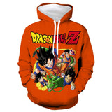 Dragon Ball Cosplay Hoodie Sweater Halloween Costume