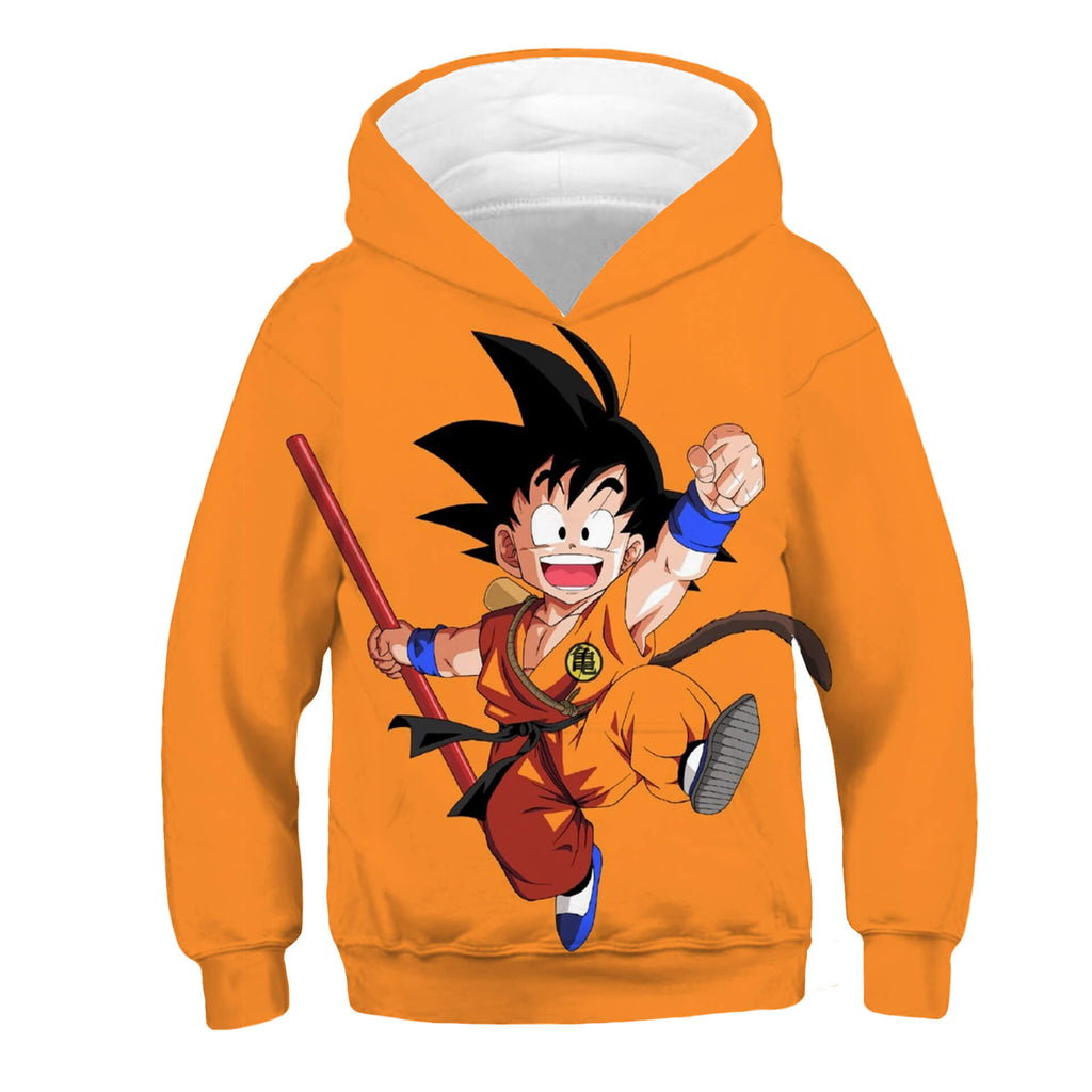 Dragon Ball Cosplay Kids Hoodie Sweater Halloween Costume