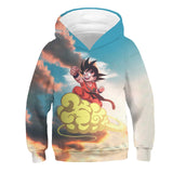 Dragon Ball Cosplay Kids Hoodie Sweater Halloween Costume