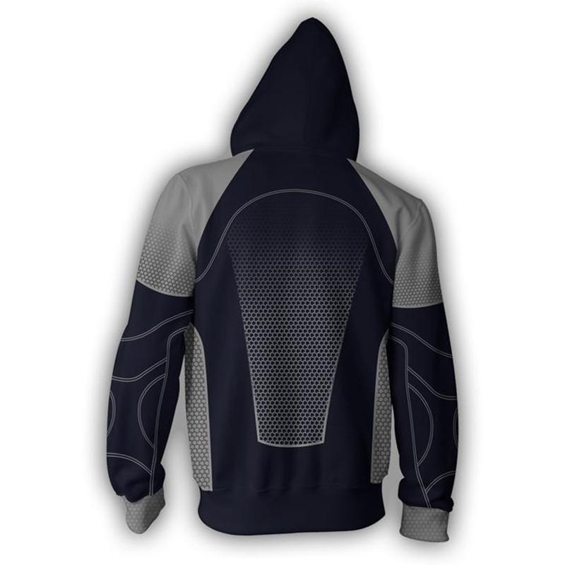 BFJmz Hungry Games Hooded Sweater 3D Printing Coat Zipper Coat Leisure Sports Sweater Autumn And Winter - bfjcosplayer