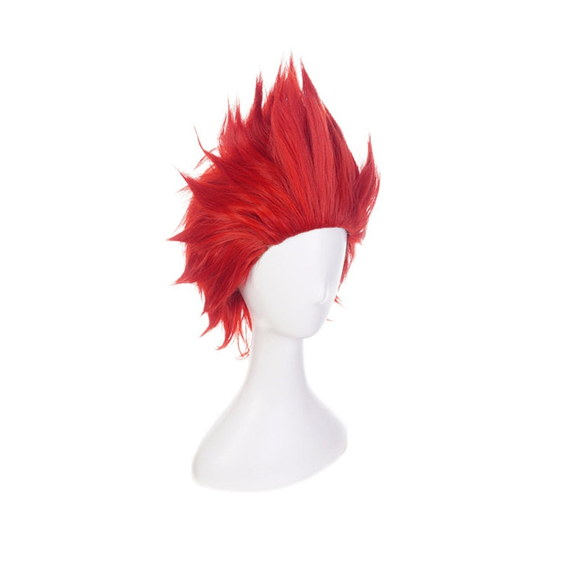Eijirou Kirishima Eijiro Red Short Wig Cosplay Costume My Boku no Hero Academia Heat Resistant Hair Party Role Play Wigs