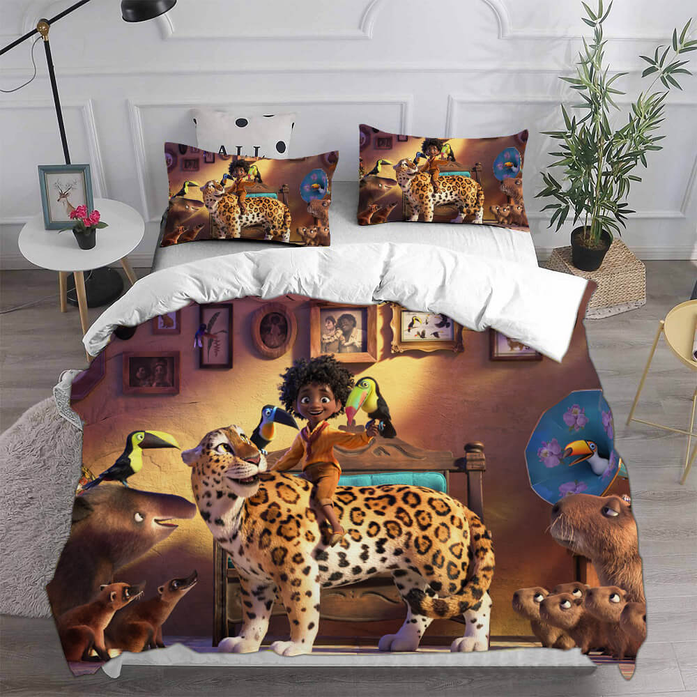 Encanto Mirabel Bedding Sets Cosplay Duvet Cover Halloween Comforter Sets