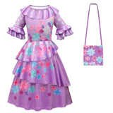Encanto Mirabel Luisa Cosplay Girl Dress Halloween Costume