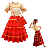Encanto Mirabel Luisa Cosplay Girl Dress Halloween Costume