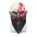 Fanrek God of War Kratos Cosplay Latex Helmet