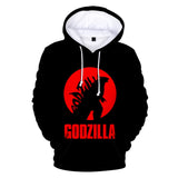 Fanrek Godzilla vs Kong Cosplay Hoodie Halloween Costume