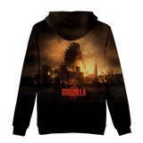 Fanrek Godzilla vs Kong Cosplay Hoodie Halloween Costume