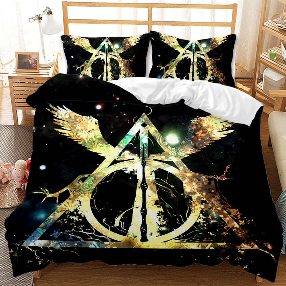 Harry Potter Cosplay Bedding Duvet Cover Halloween Comforter
