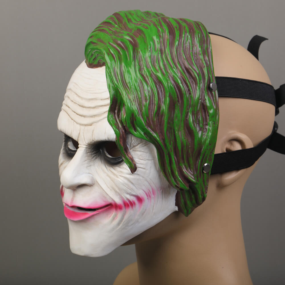 Fanrek The Dark Knight Joker Cosplay Resin Helmet Halloween Props