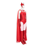 Fanrek WandaVision TV Series Wanda Cosplay Costume